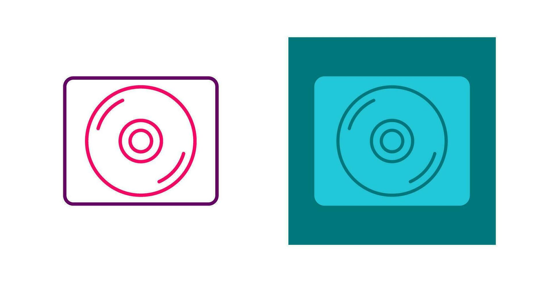 CD Vector Icon