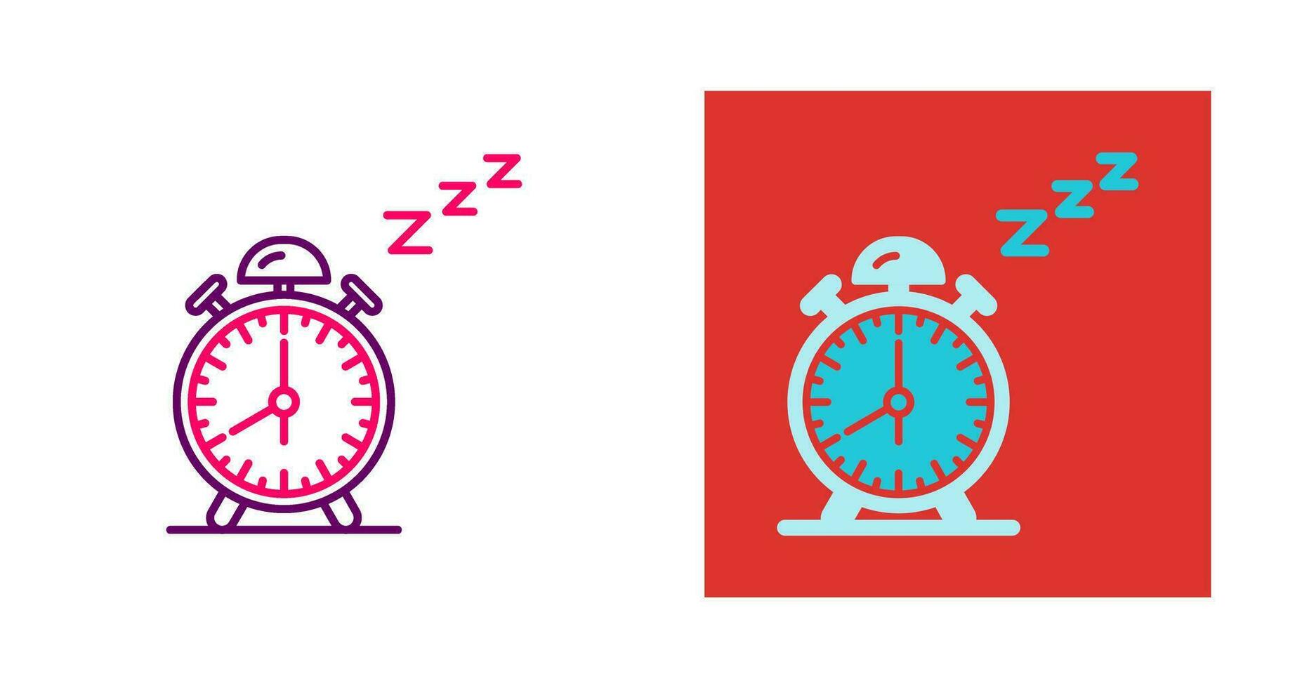 Sleep Time Vector Icon