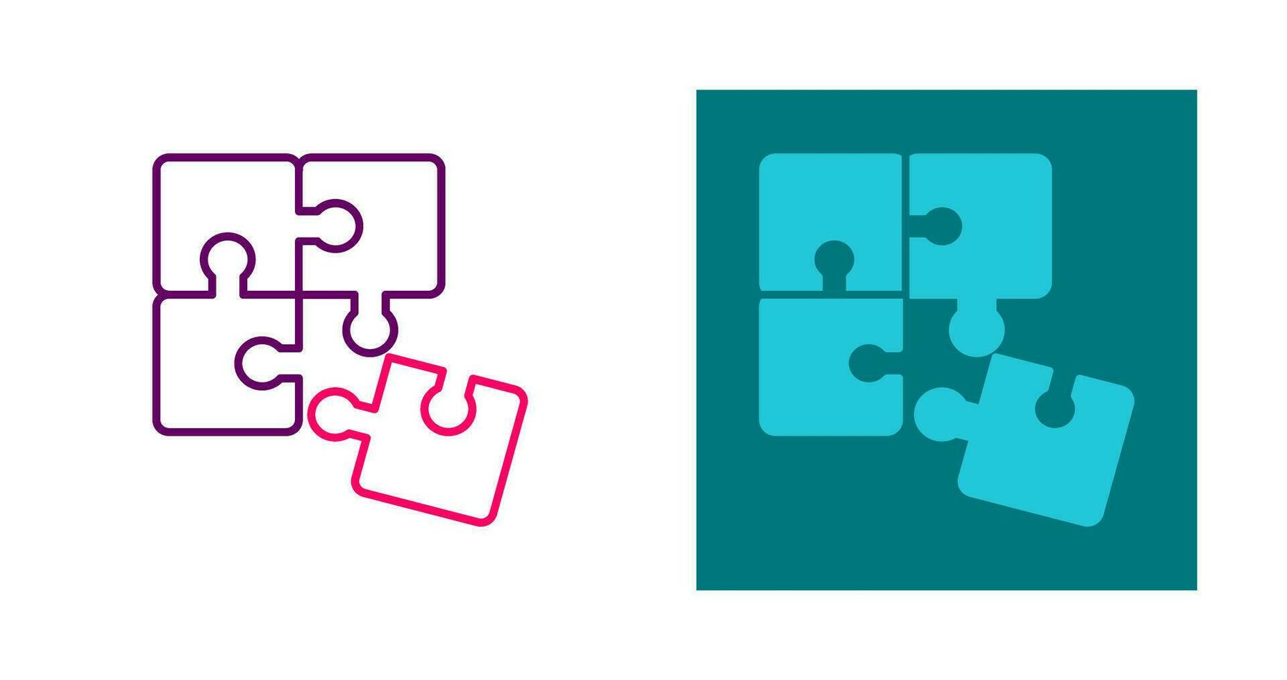Puzzle Vector Icon