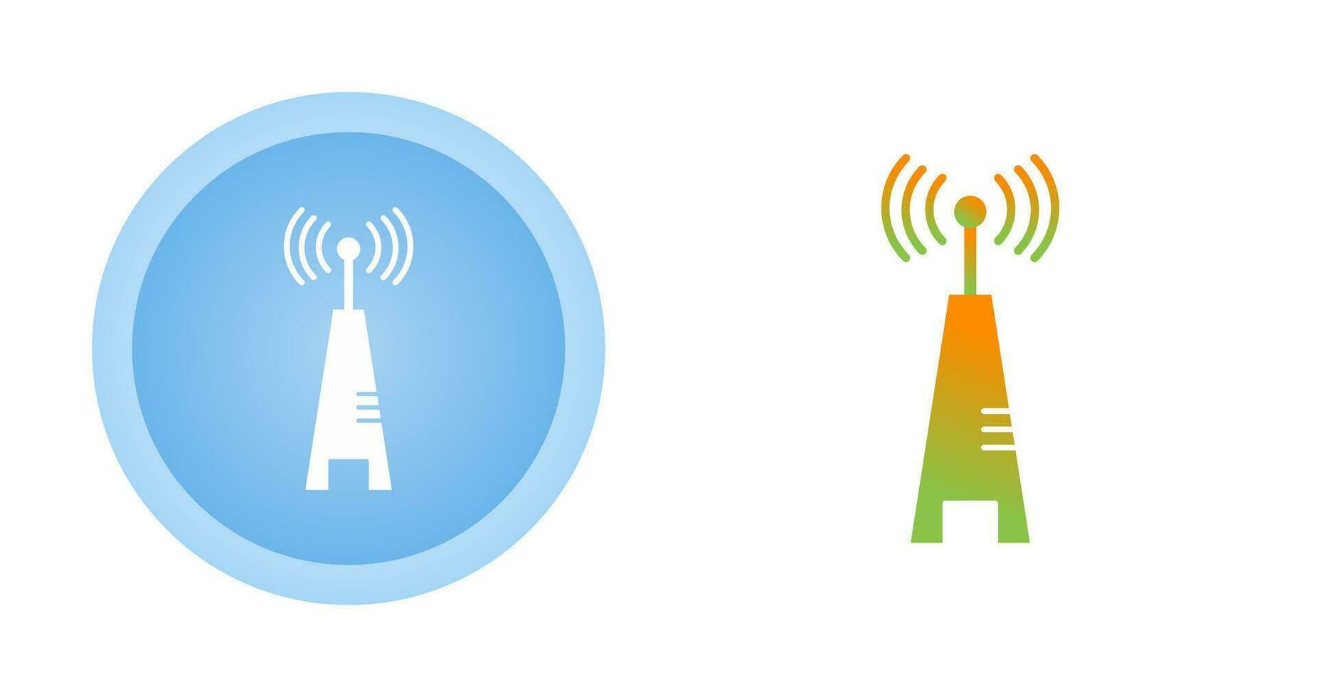 Signals Tower Vector Icon