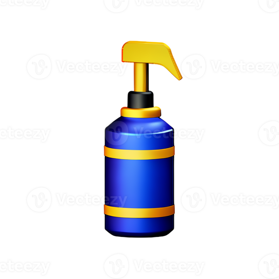 spray 3d rendering icon illustration png