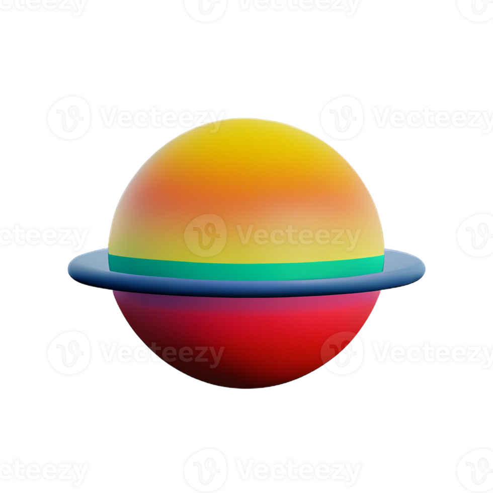 sunrise 3d rendering icon illustration png
