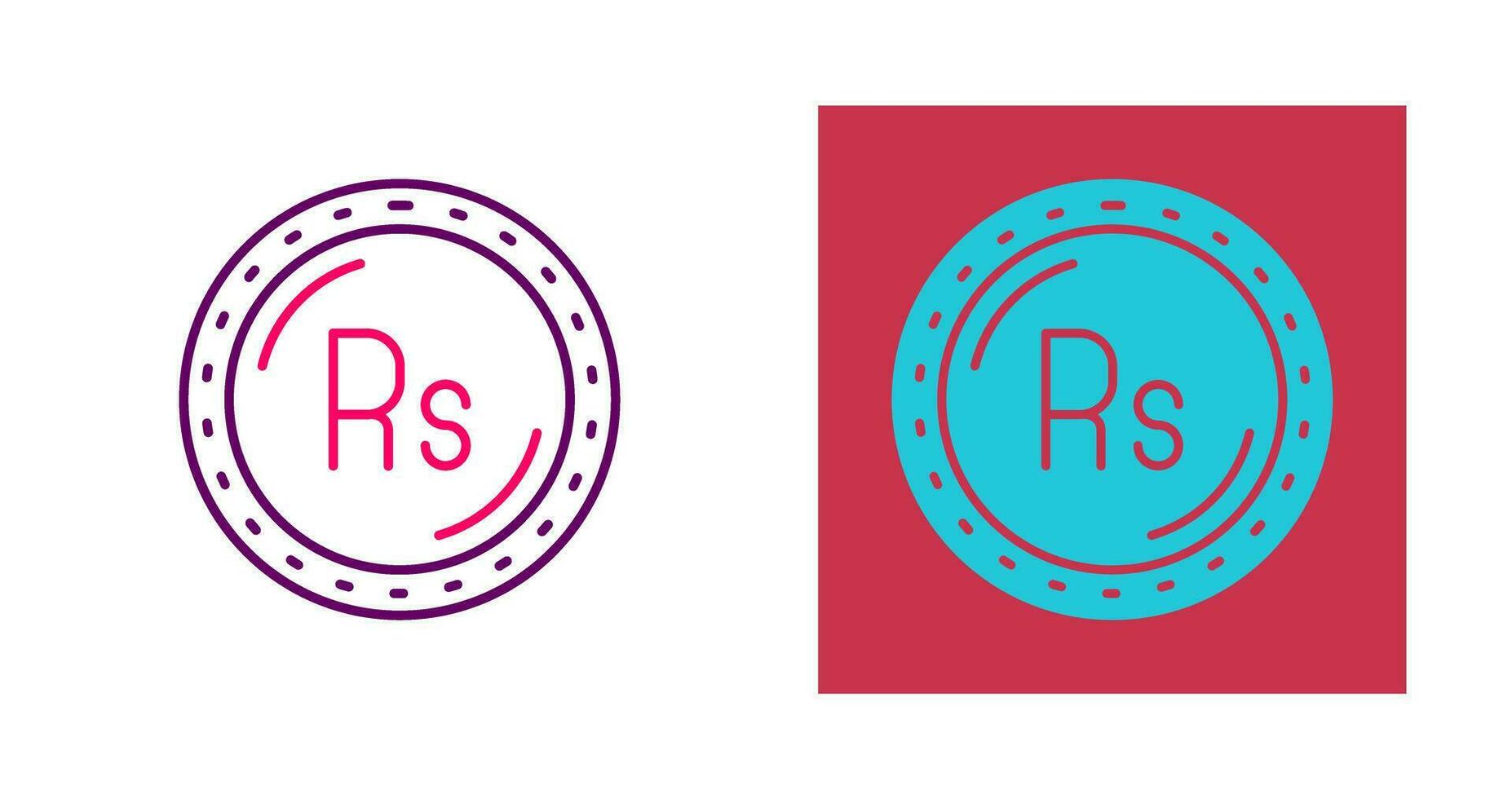 Rupee Currency Vector Icon