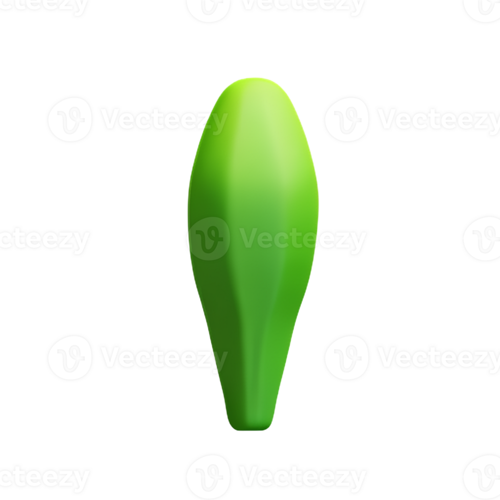 lettuce 3d rendering icon illustration png