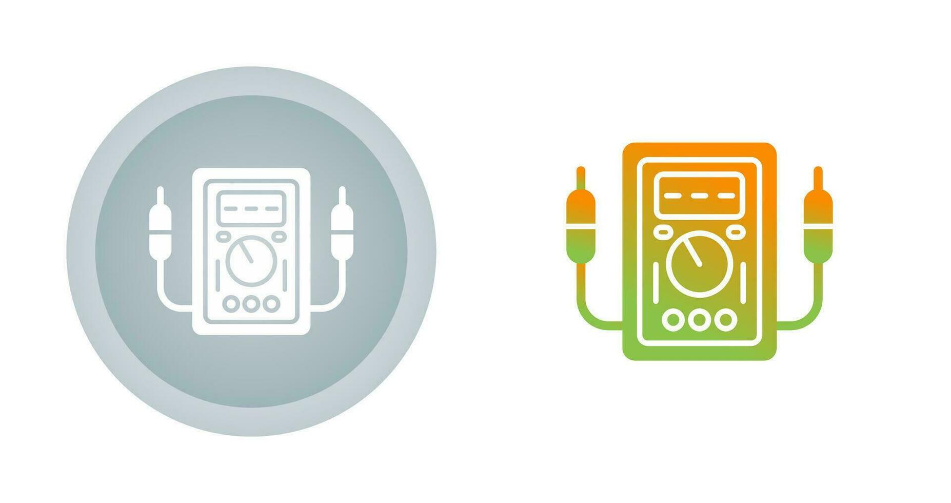 Voltmeter Vector Icon