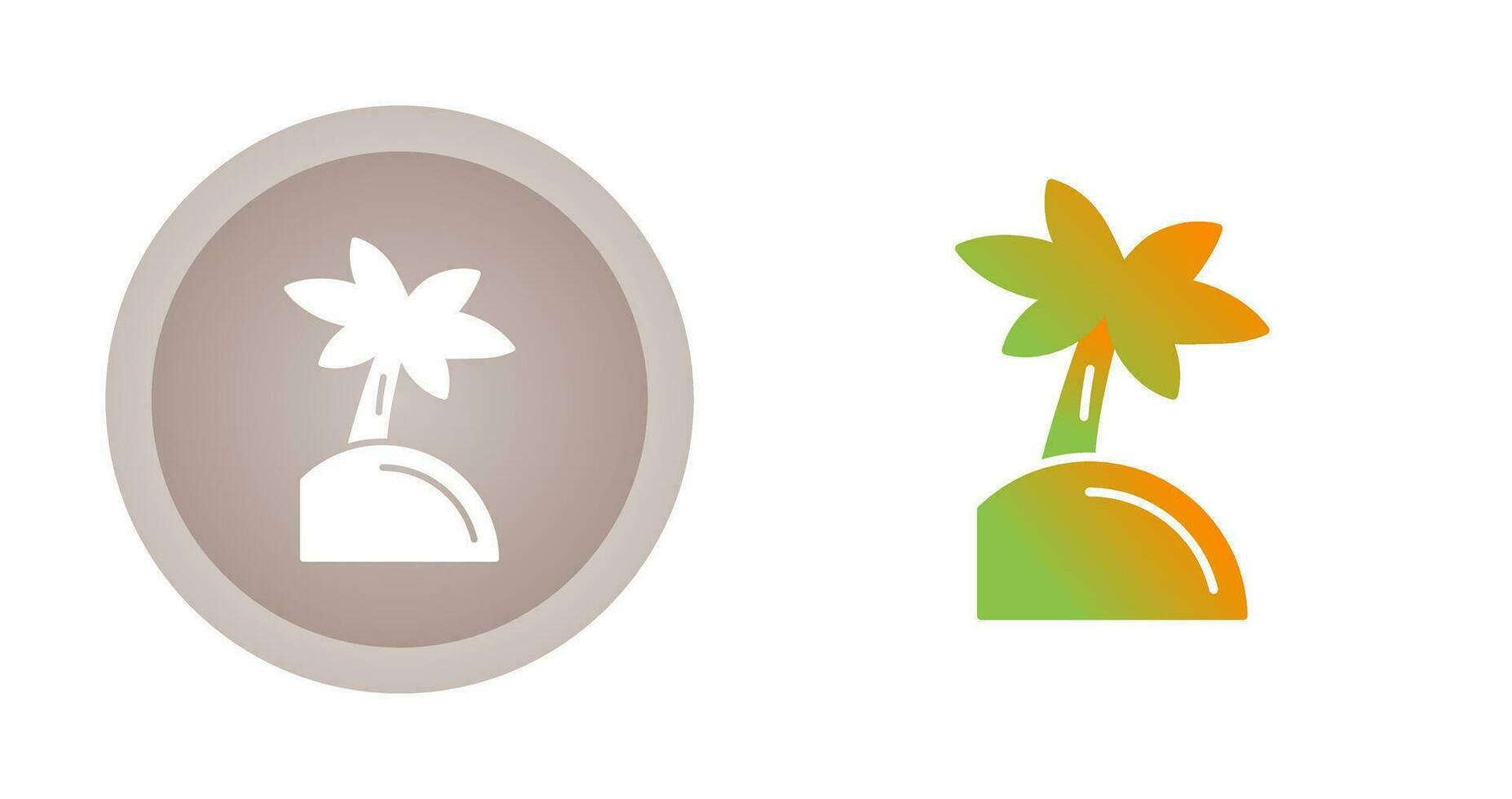 Palm Tree Vector Icon