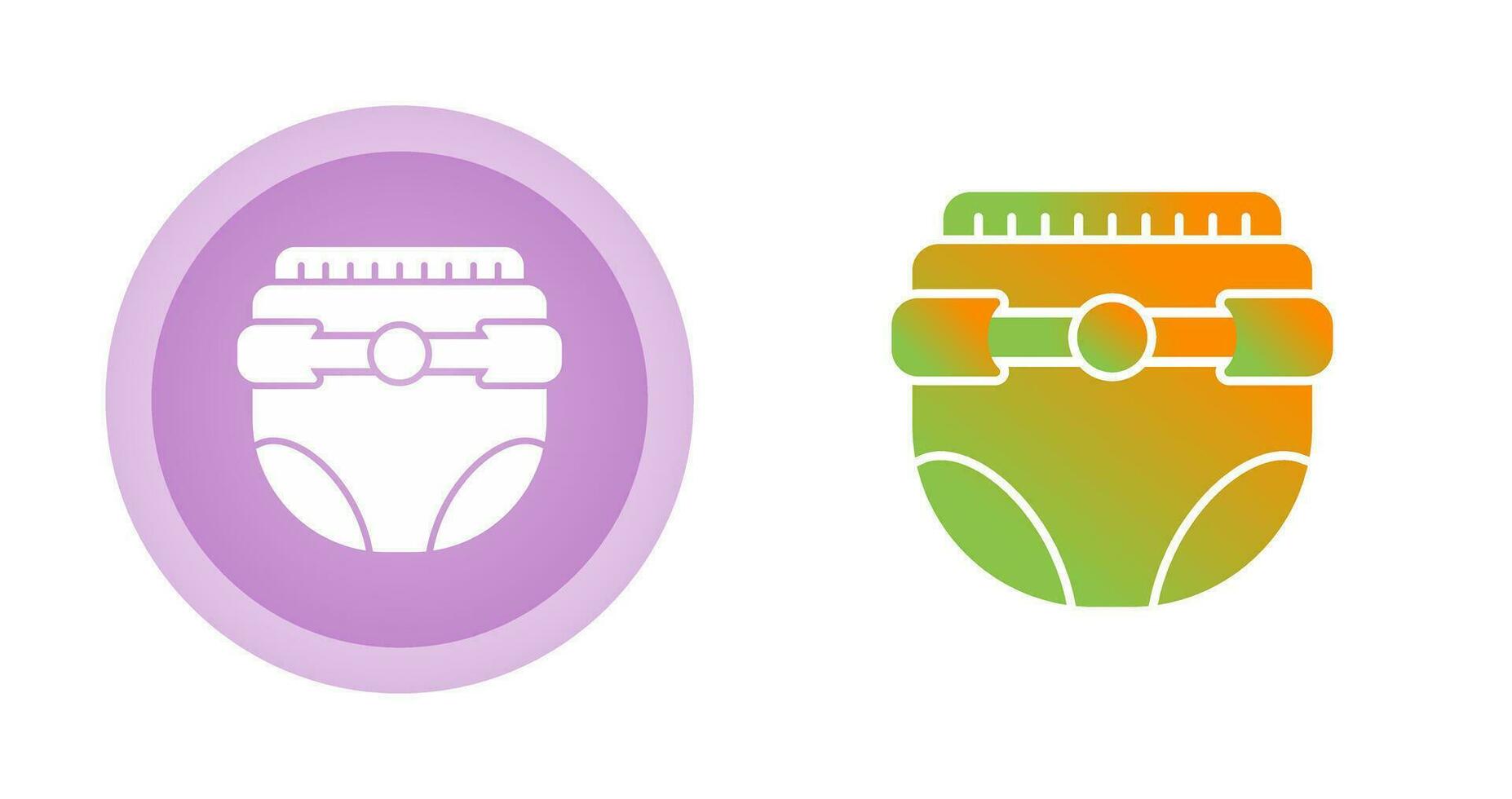 Diaper Vector Icon