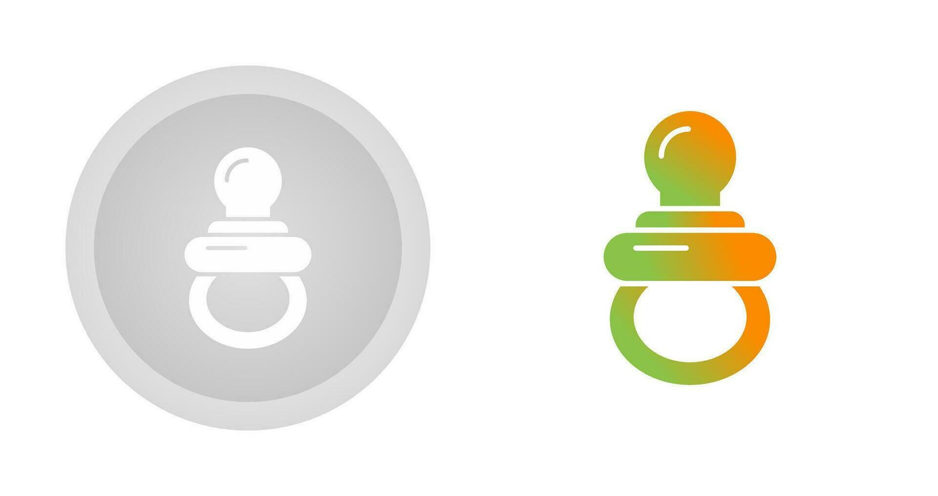 Pacifier Vector Icon