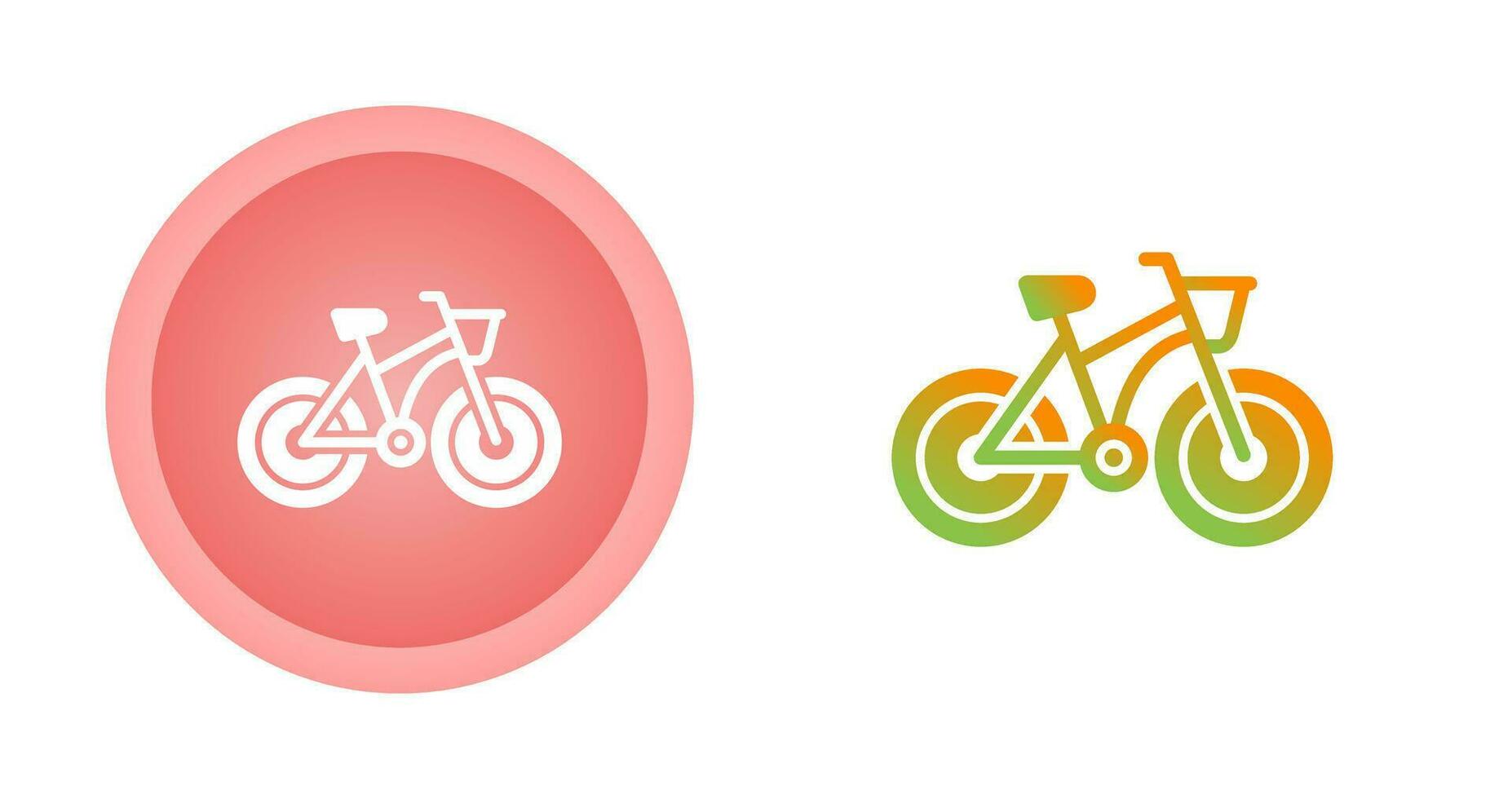 icono de vector de bicicleta