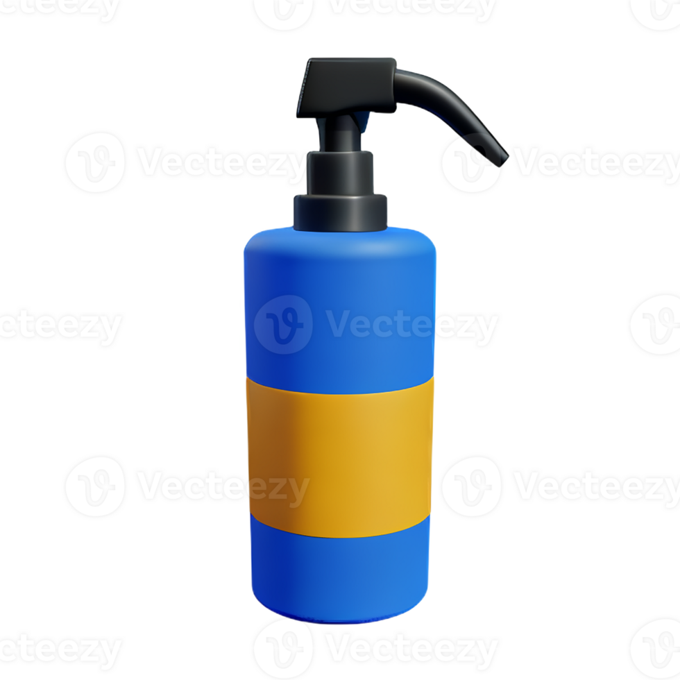 spray 3d rendering icon illustration png