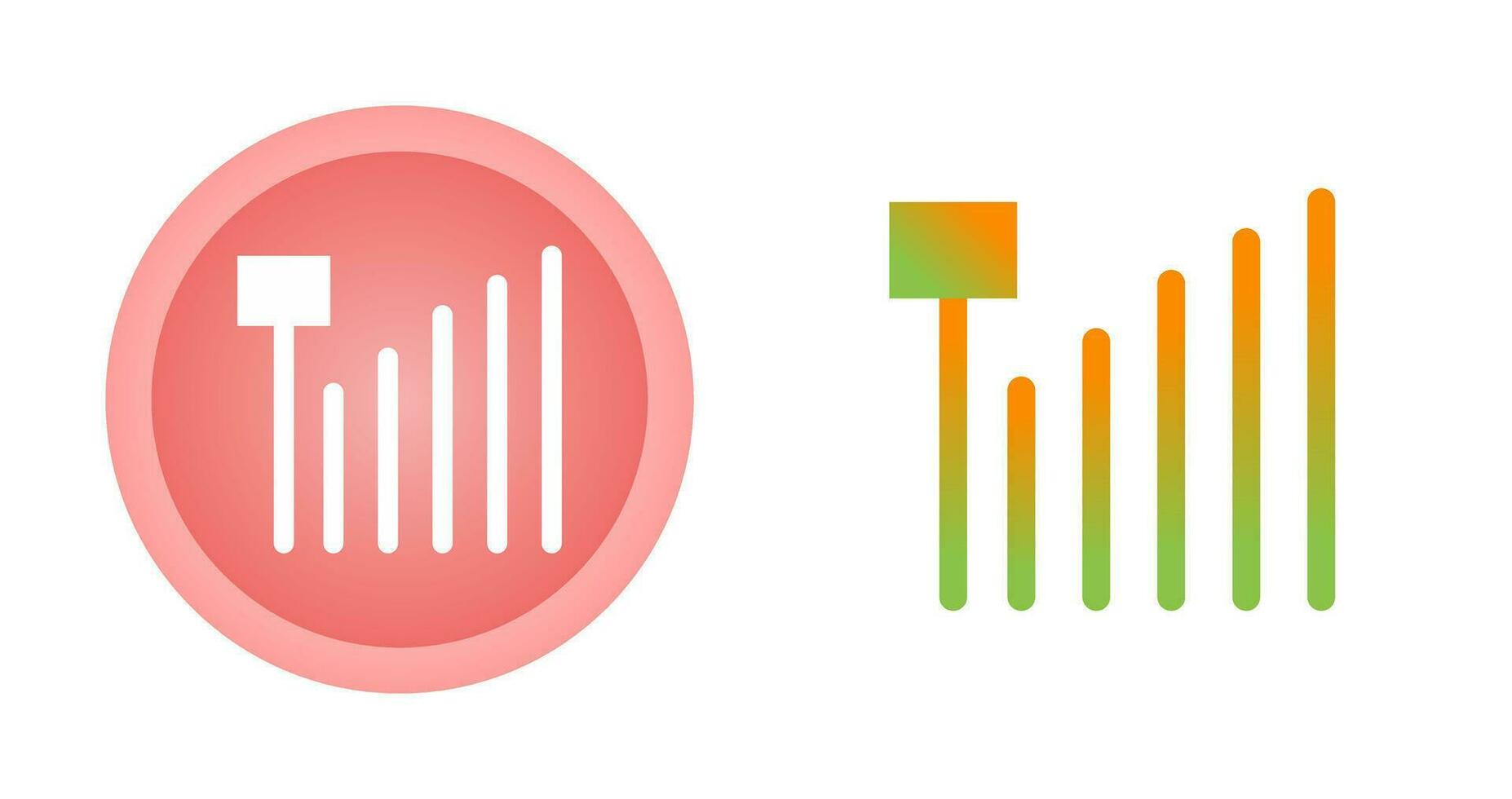 Mobile Signal Strength Vector Icon