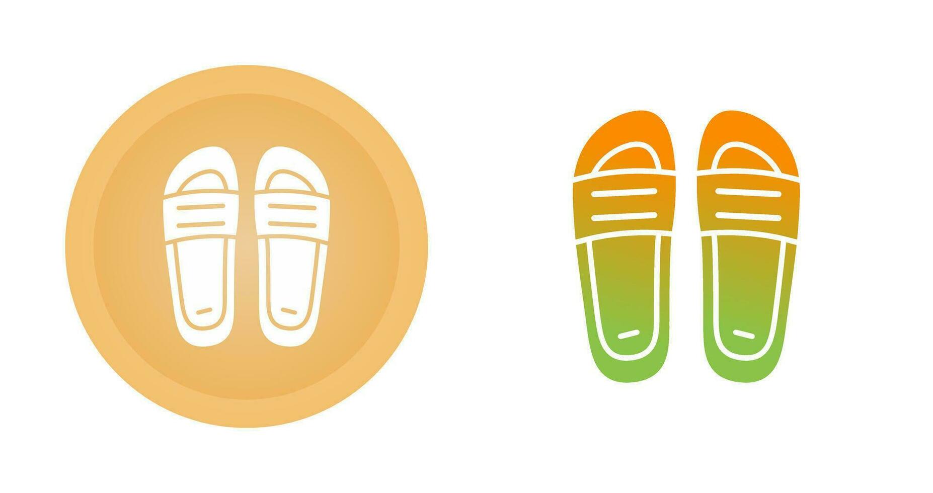 Slippers Vector Icon