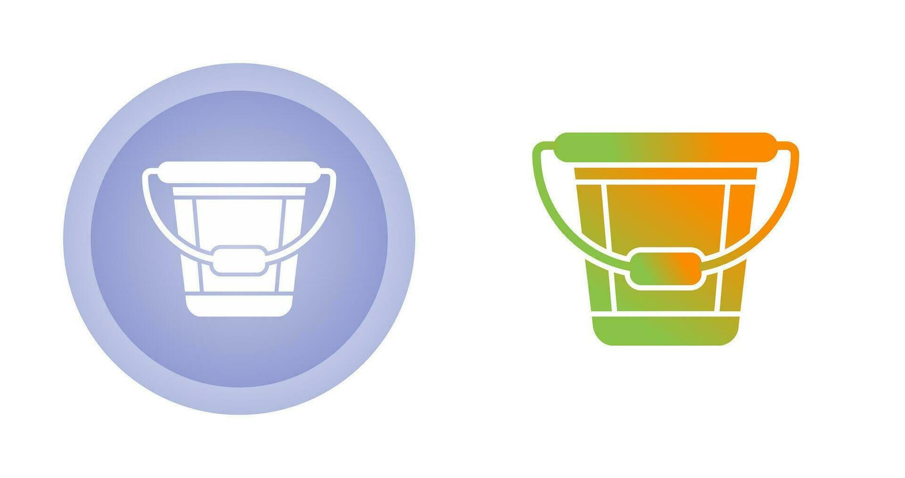 Bucket Vector Icon