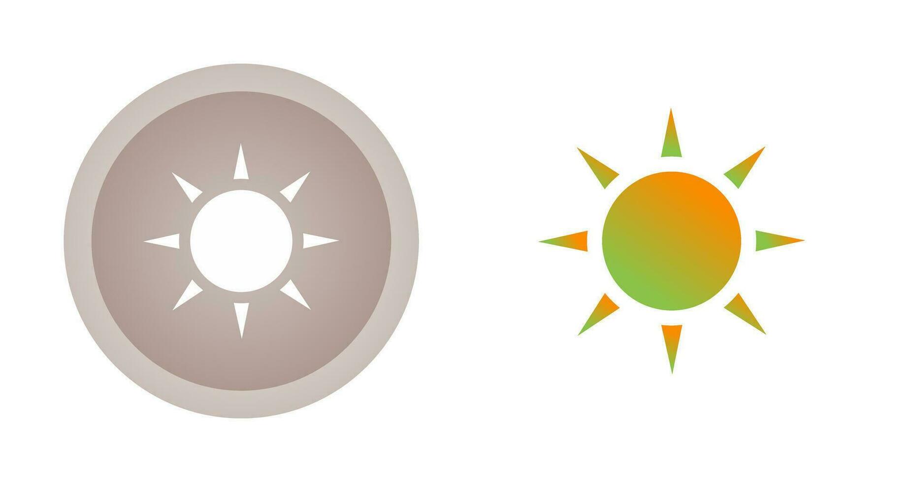 Sun Vector Icon