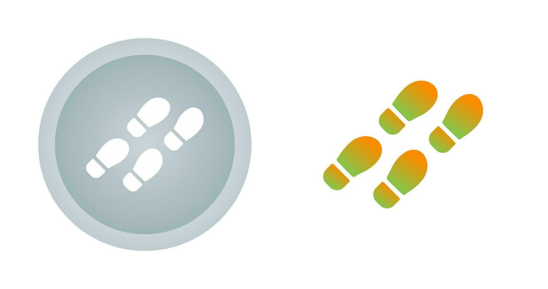 Footprint Vector Icon