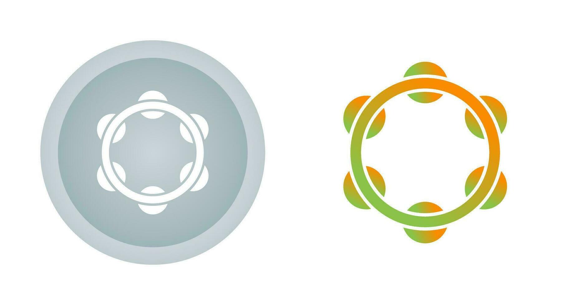 Tambourine Vector Icon