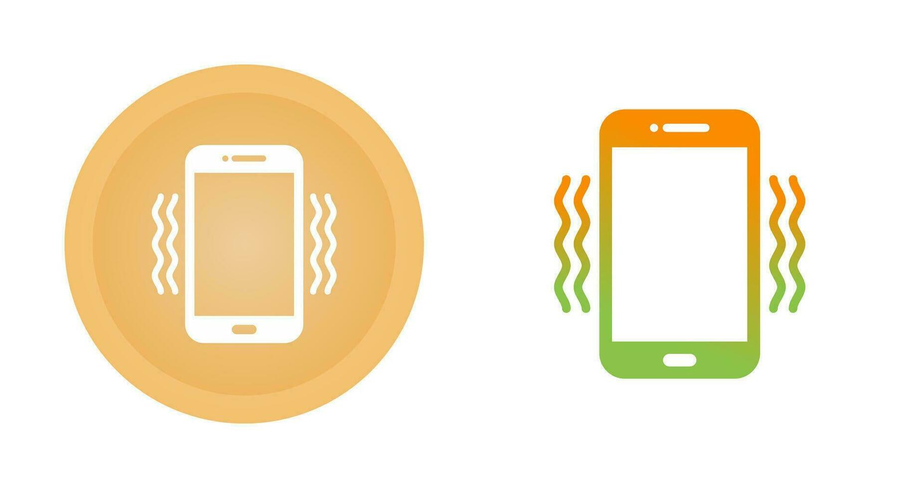 Vibration Vector Icon