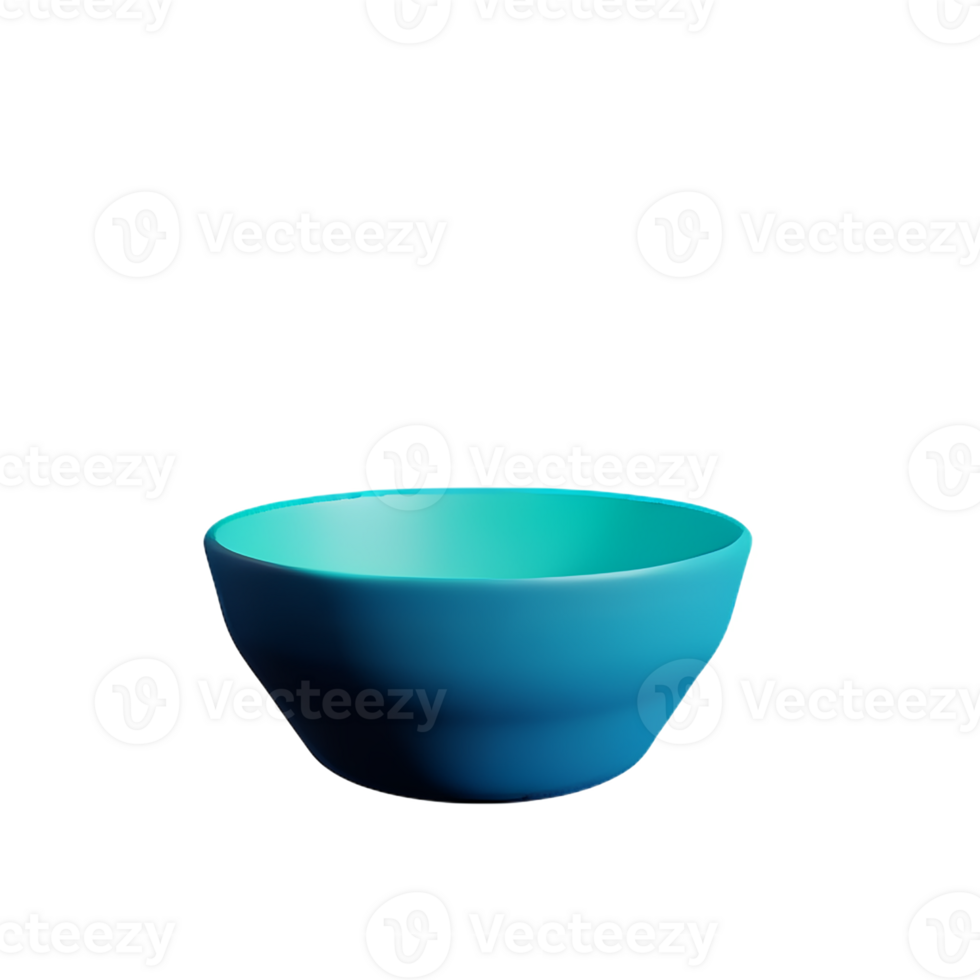 bowl 3d rendering icon illustration png