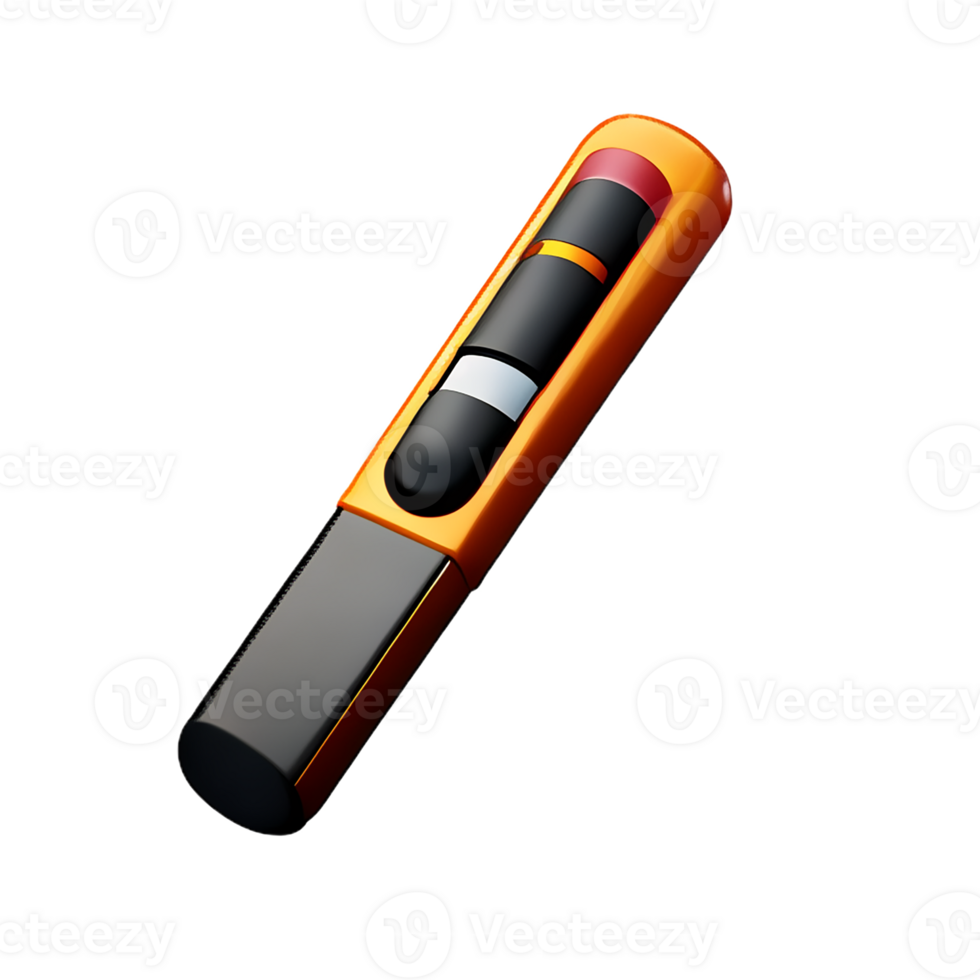 thermometer 3d rendering icon illustration png