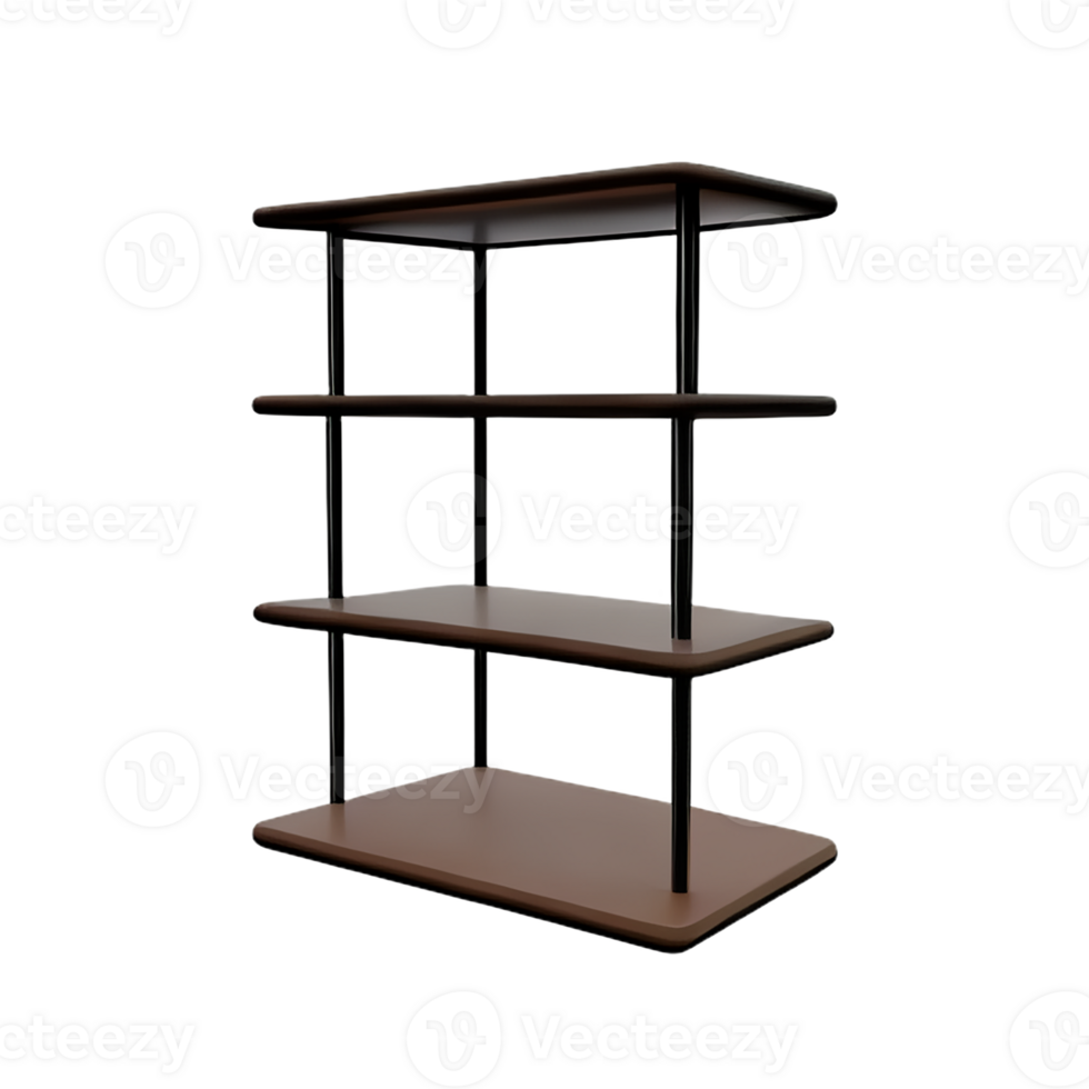 shelf 3d rendering icon illustration png