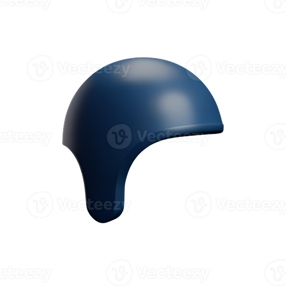 helmet 3d rendering icon illustration png