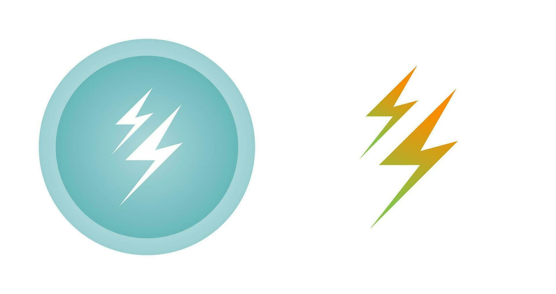 Lightning Vector Icon