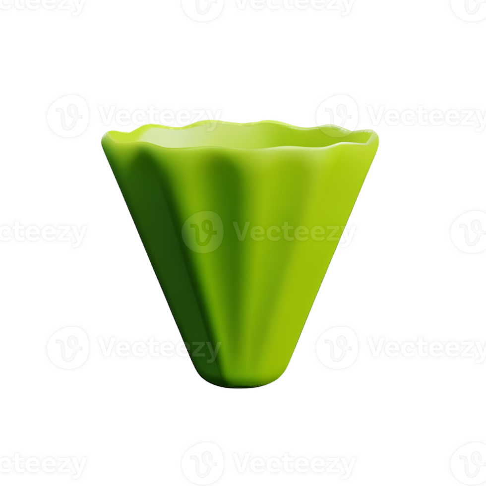 lettuce 3d rendering icon illustration png