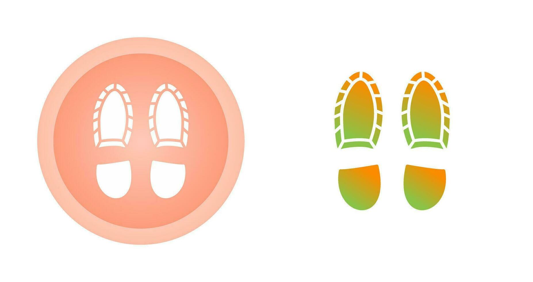 Footprint Vector Icon