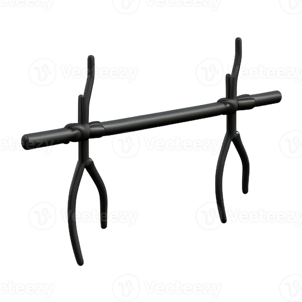 barbed wire 3d rendering icon illustration png