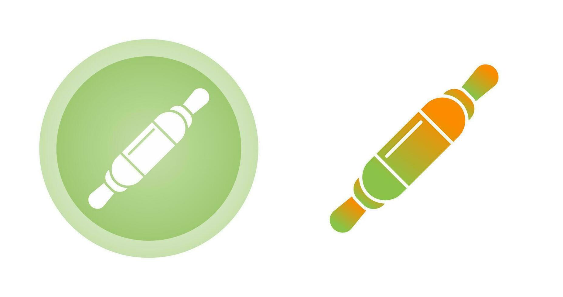 Rolling Pin Vector Icon