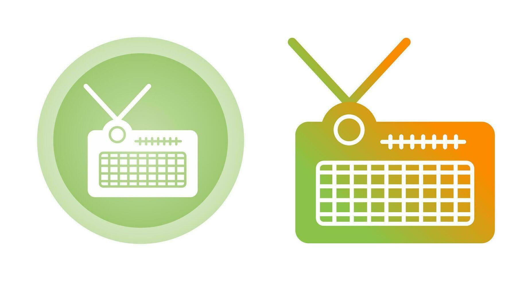 Radio Vector Icon