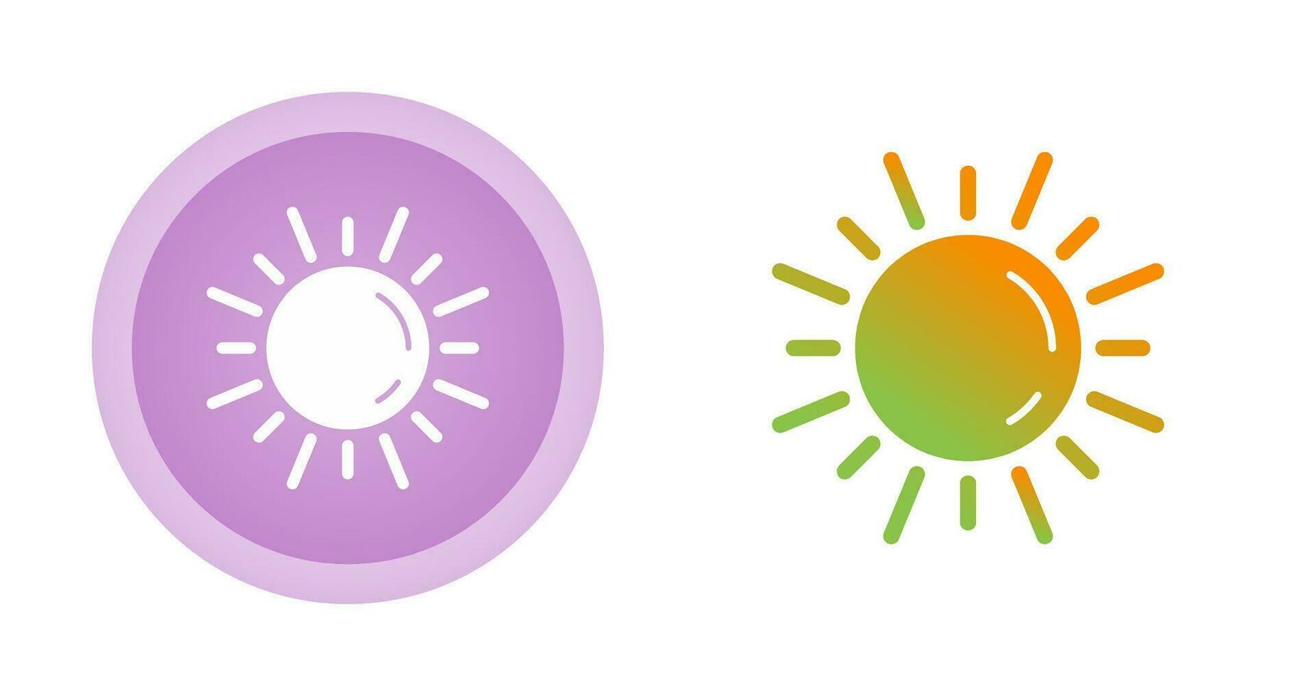 Sun Vector Icon