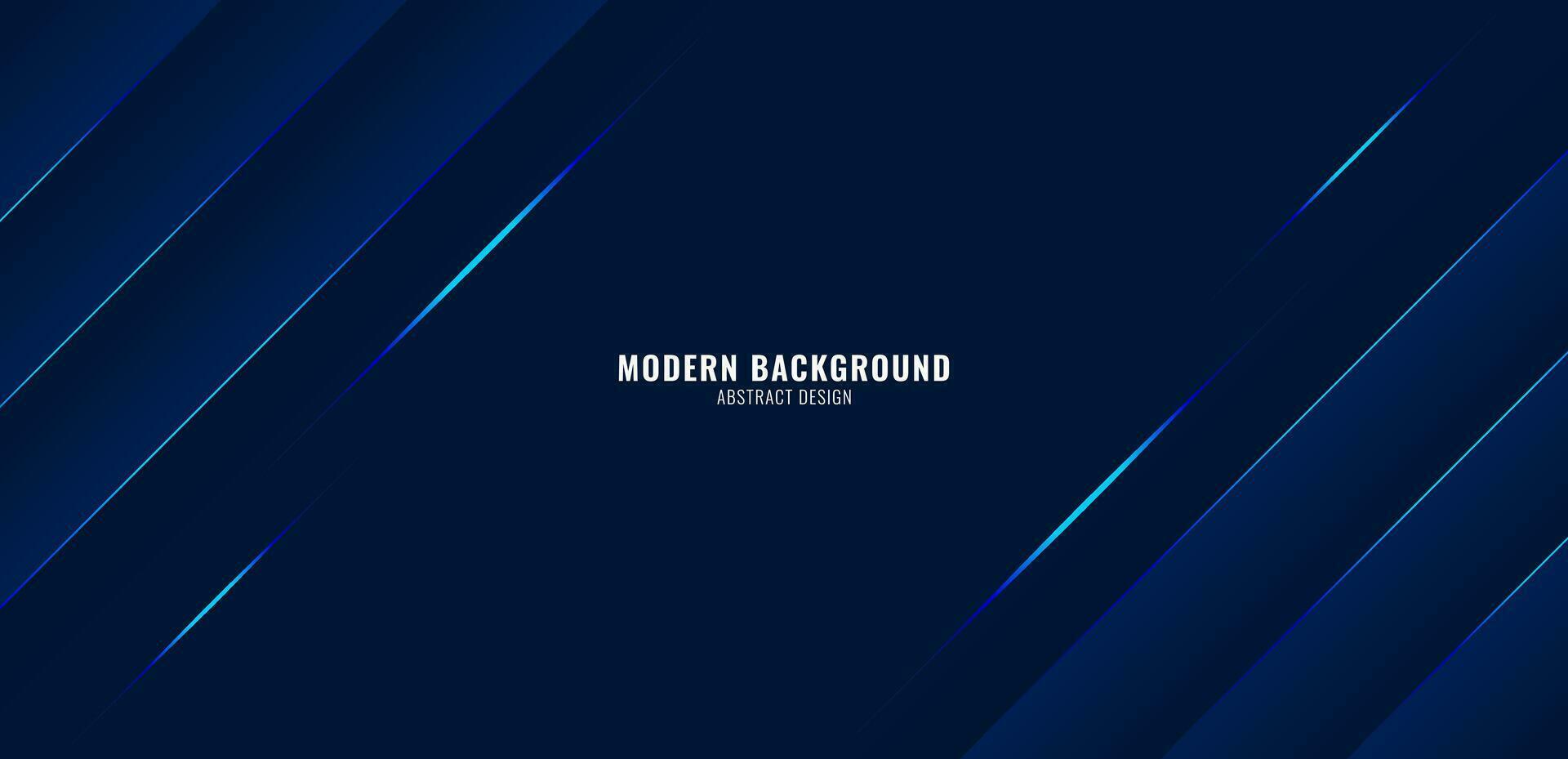 Dark blue background with abstract glowing lines graphic elements. Modern simple texture design. Futuristic technology concept. Perfect for banner, poster, cover, landing page, etc. vector