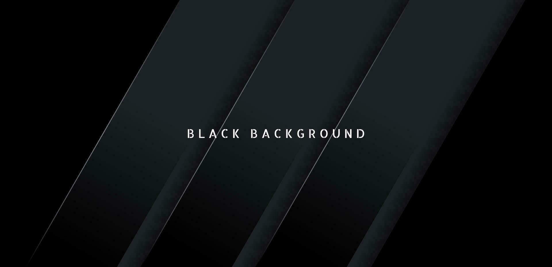 Black premium abstract background with dark geometric shapes. Very suitable for poster, banner, cover, advertisement, wallpaper and futuristic design concept vector