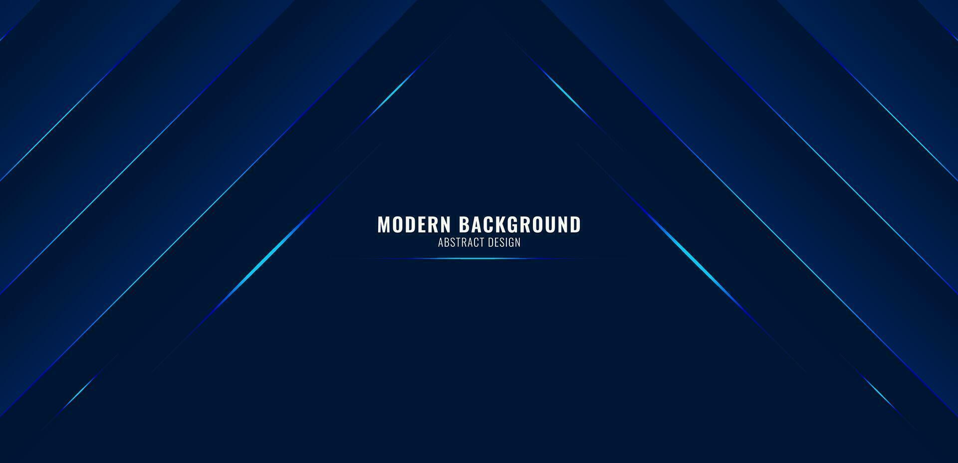 Dark blue background with abstract glowing lines graphic elements. Modern simple texture design. Futuristic technology concept. Perfect for banner, poster, cover, landing page, etc. vector