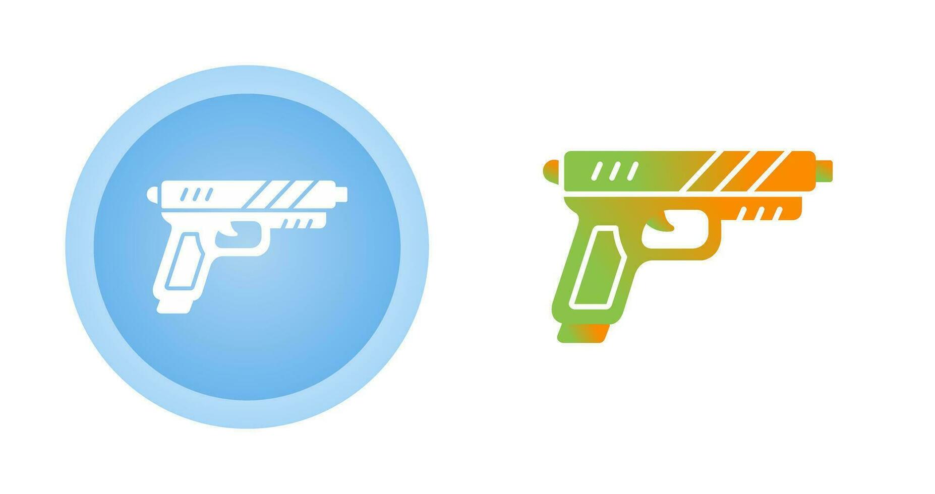 icono de vector de pistola