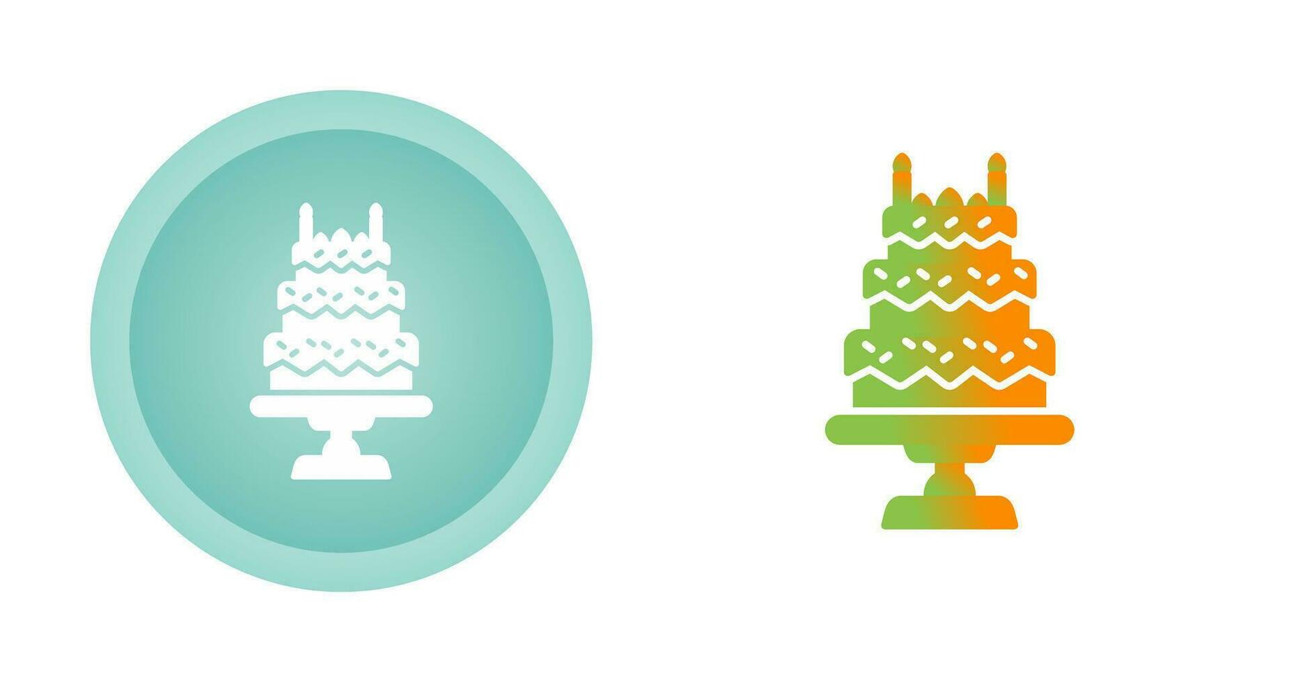 Birthday Cake Vector Icon