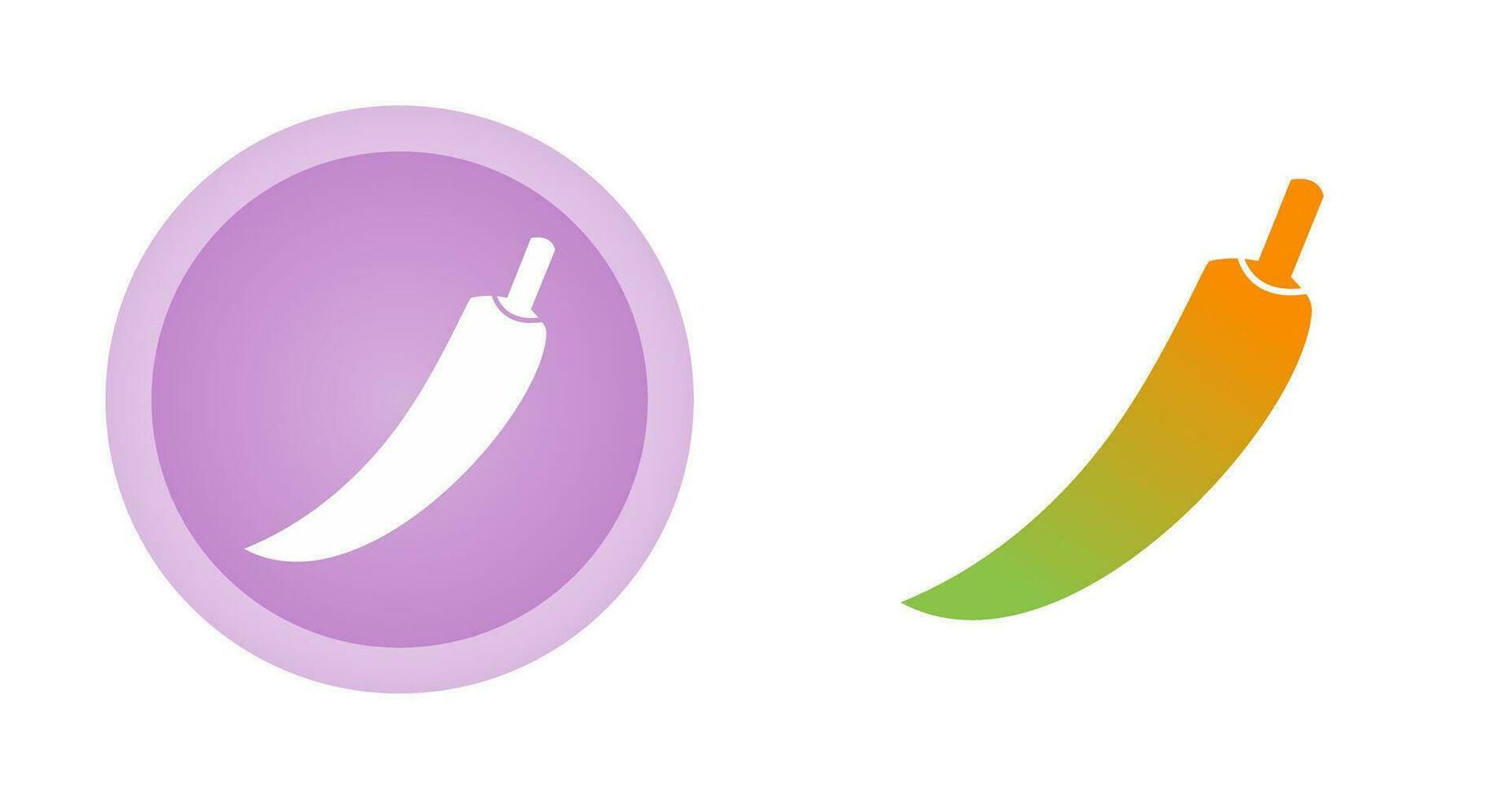Chilli Vector Icon