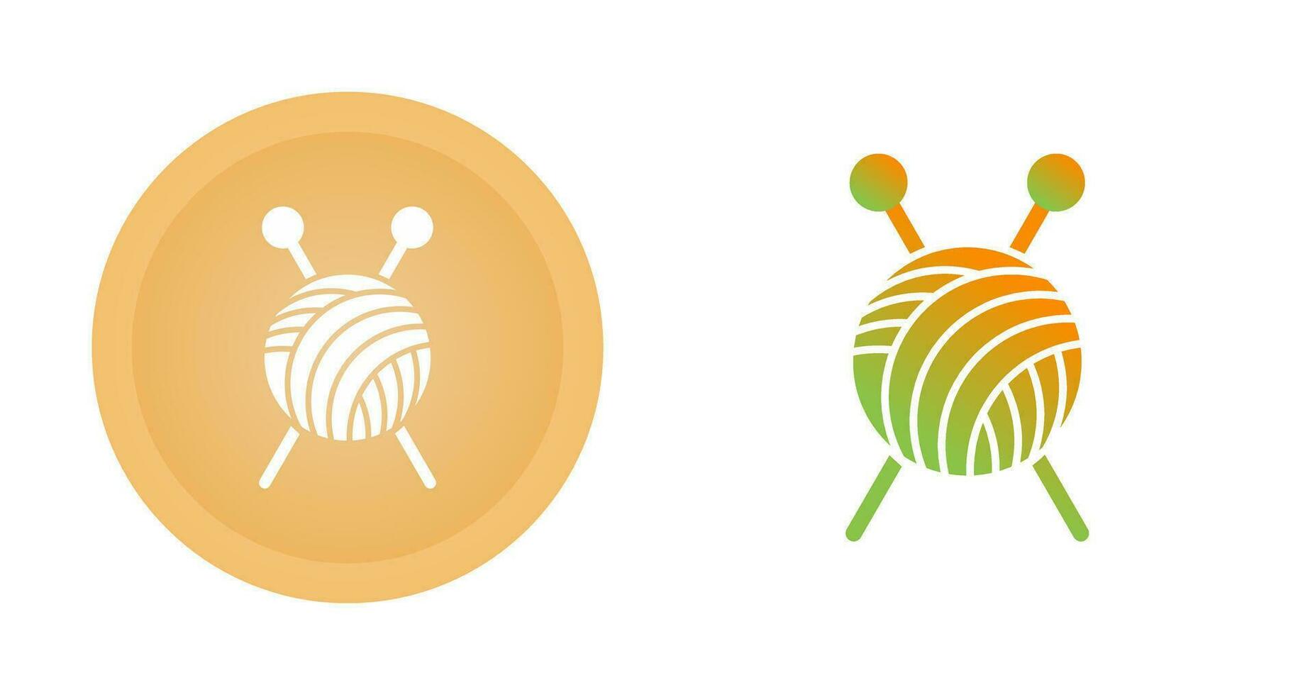 Knitting Vector Icon