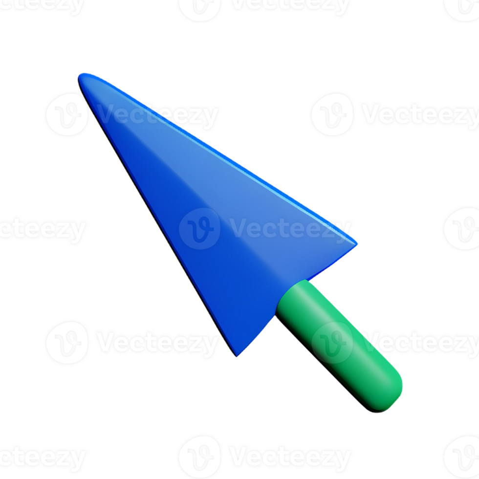 mouse cursor 3d rendering icon illustration png