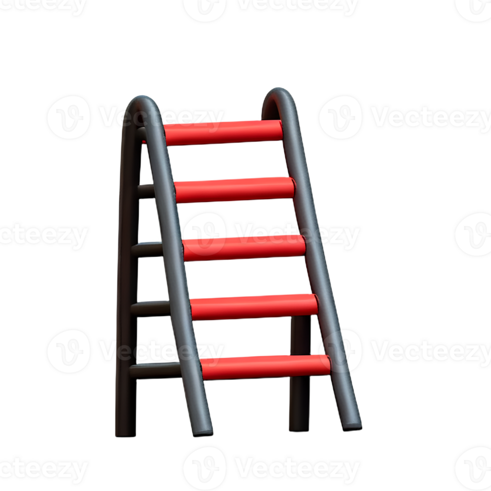 ladder 3d rendering icon illustration png