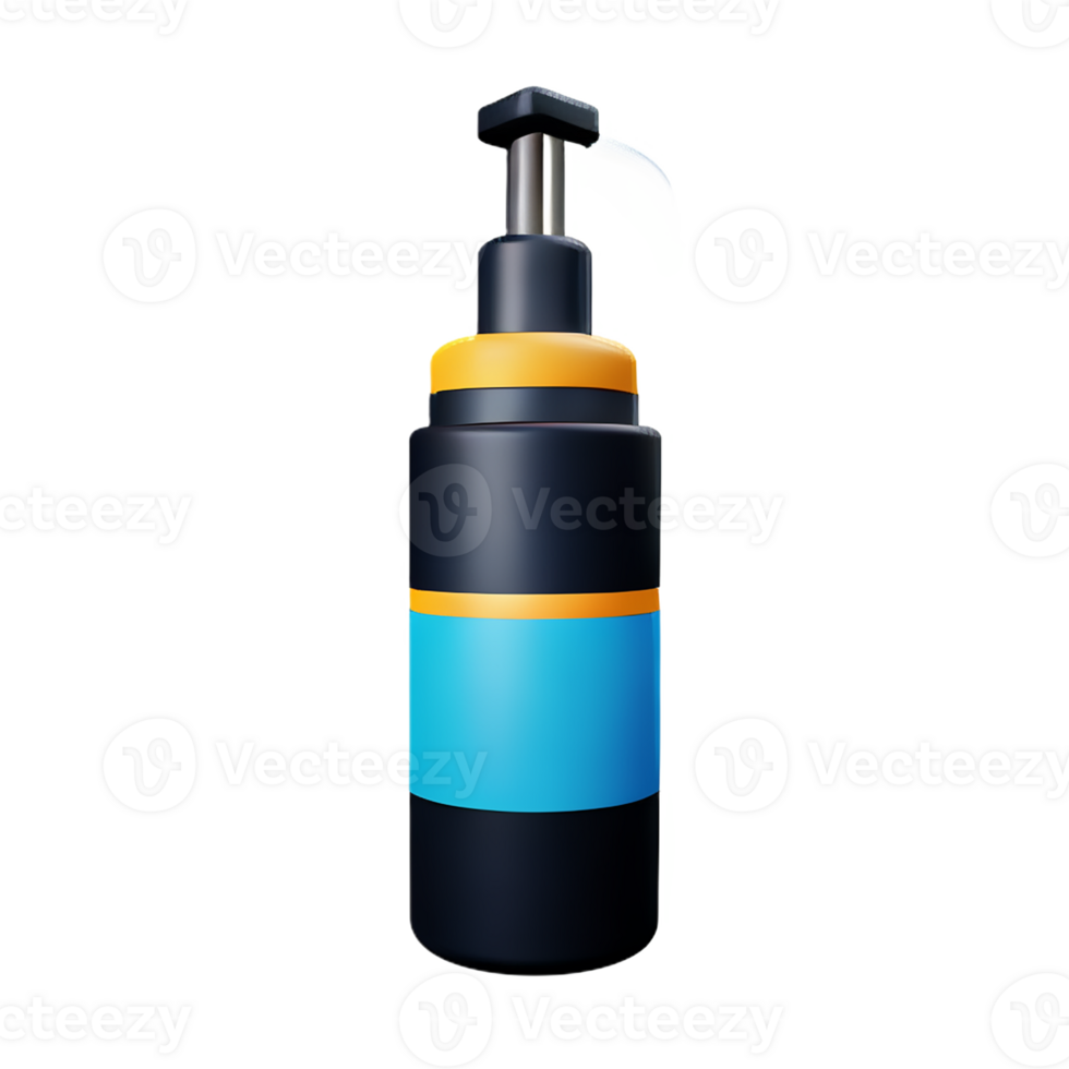 spray 3d rendering icon illustration png