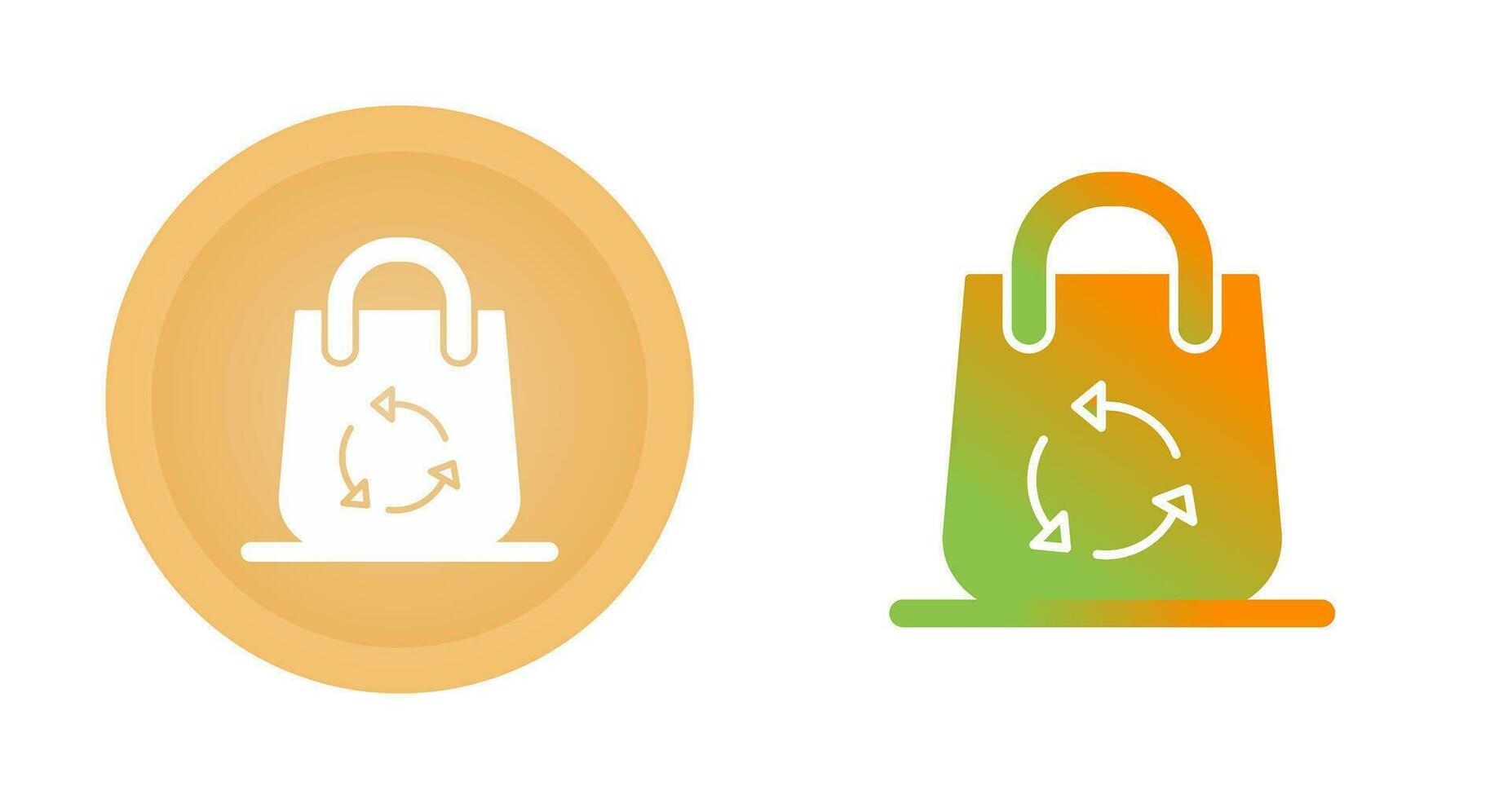 Eco Bag Vector Icon