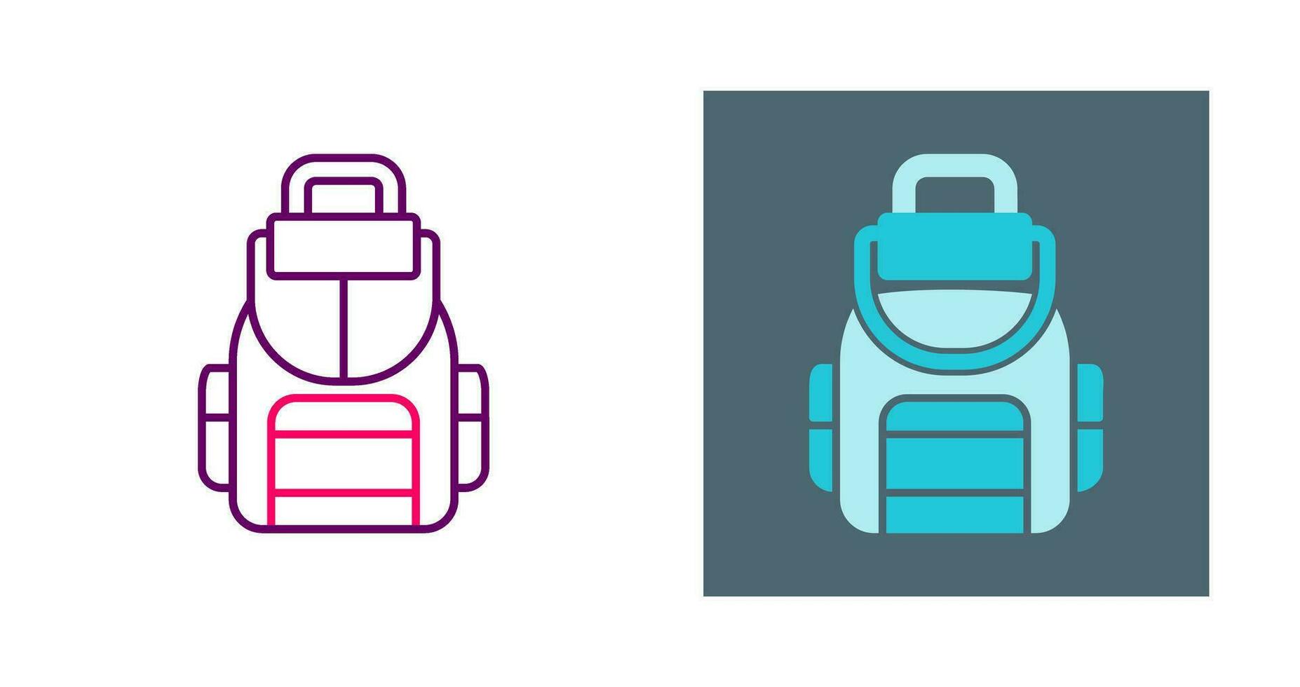 Backpack Vector Icon
