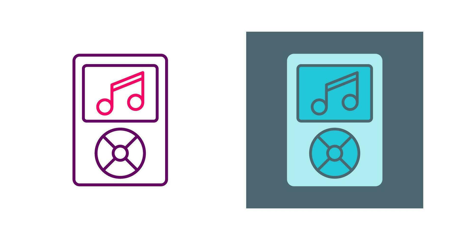 Music Player Vector Icon
