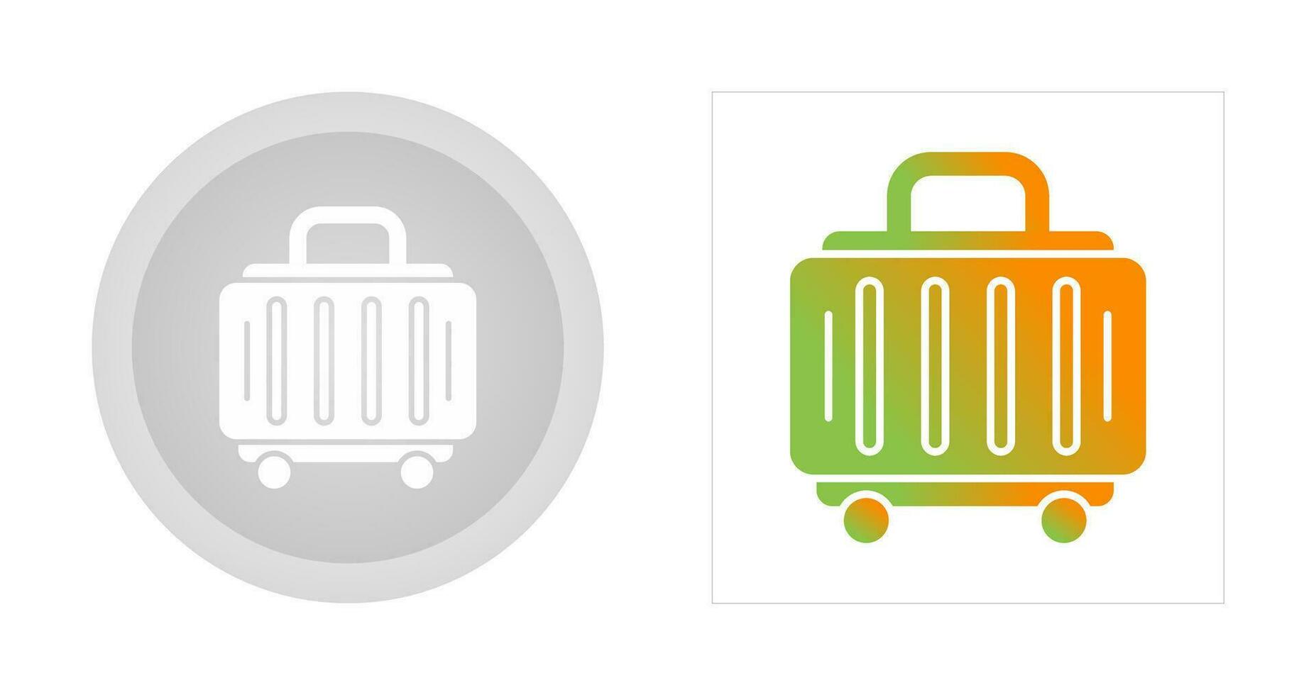 Baggage Vector Icon