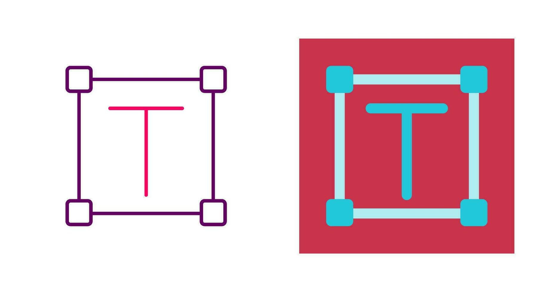 Text Vector Icon