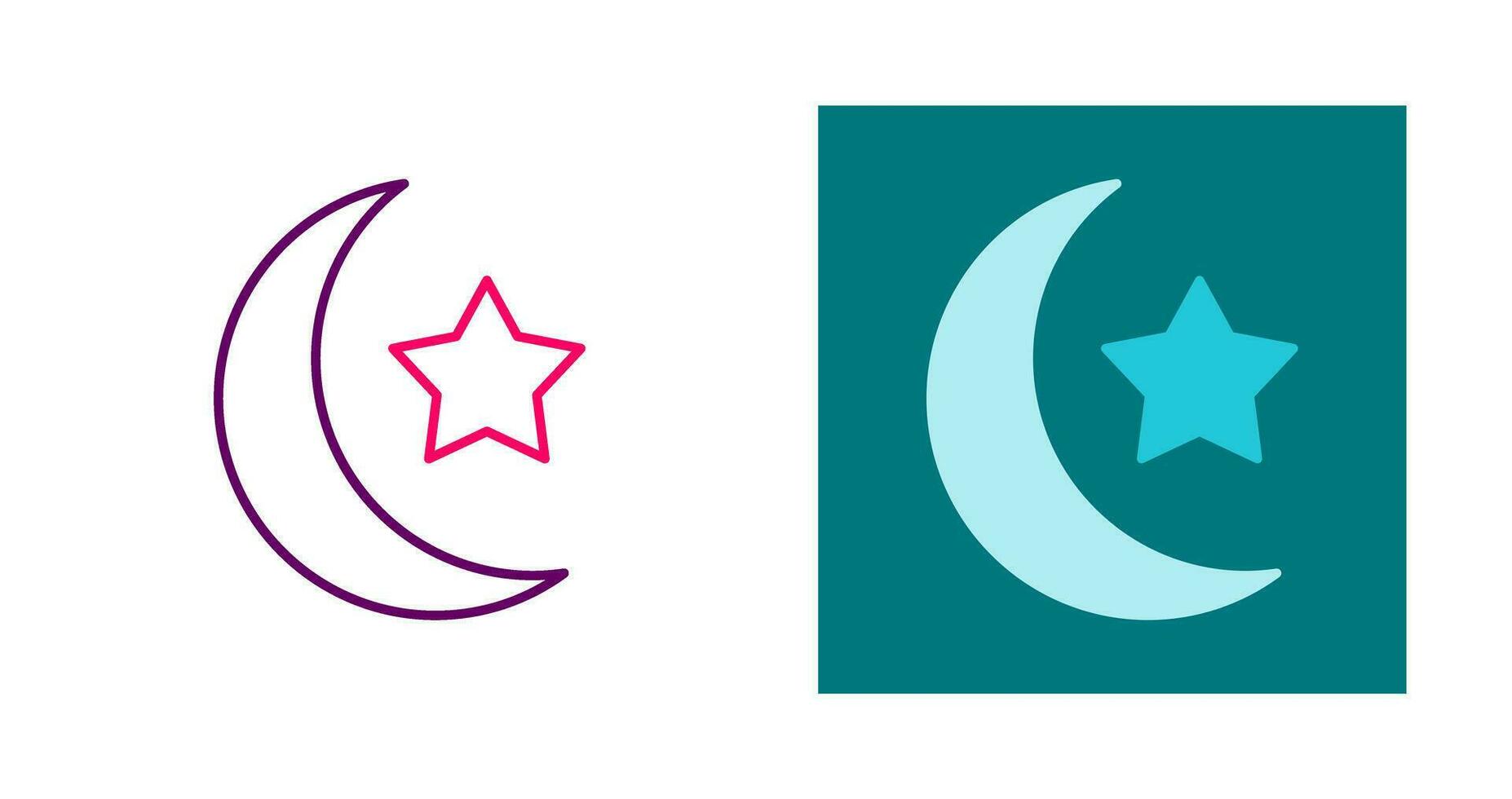 Moon Vector Icon