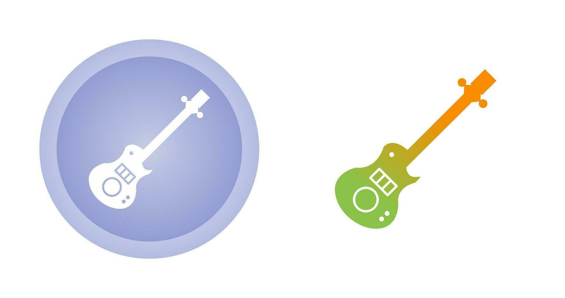 Electric Guitar Vector Icon