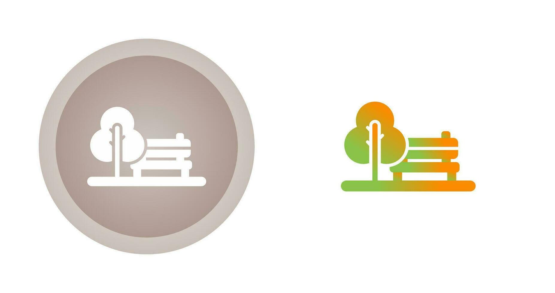 Park Vector Icon